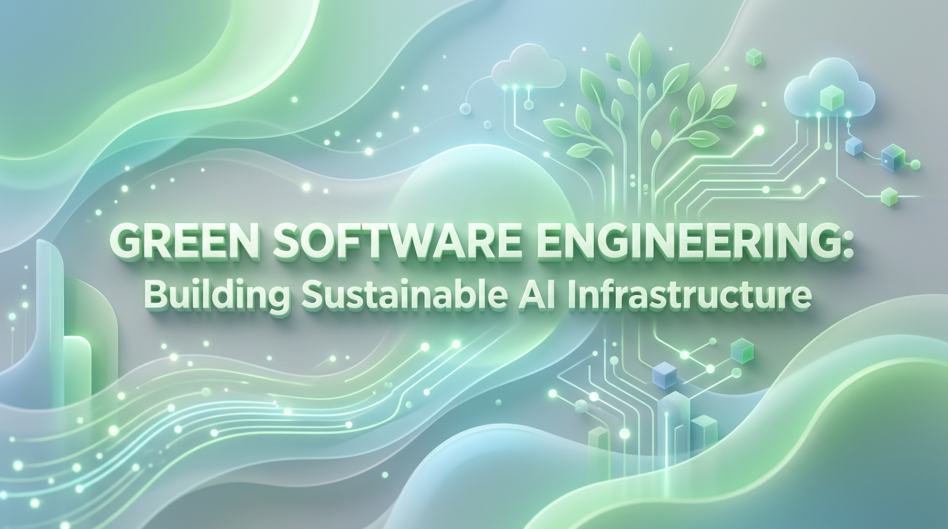 Green Software Engineering: Building Sustainable AI Infrastructure