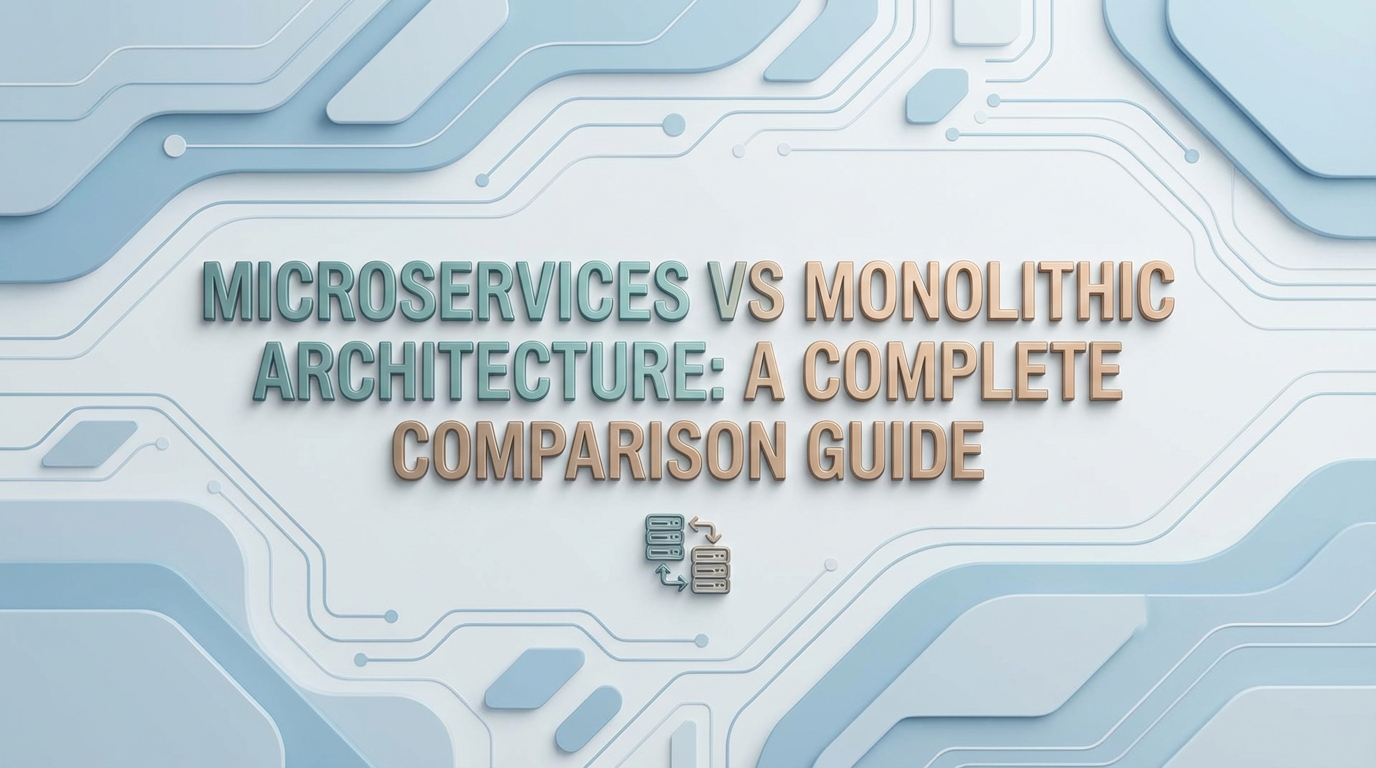 Microservices vs Monolithic Architecture: A Complete Comparison Guide