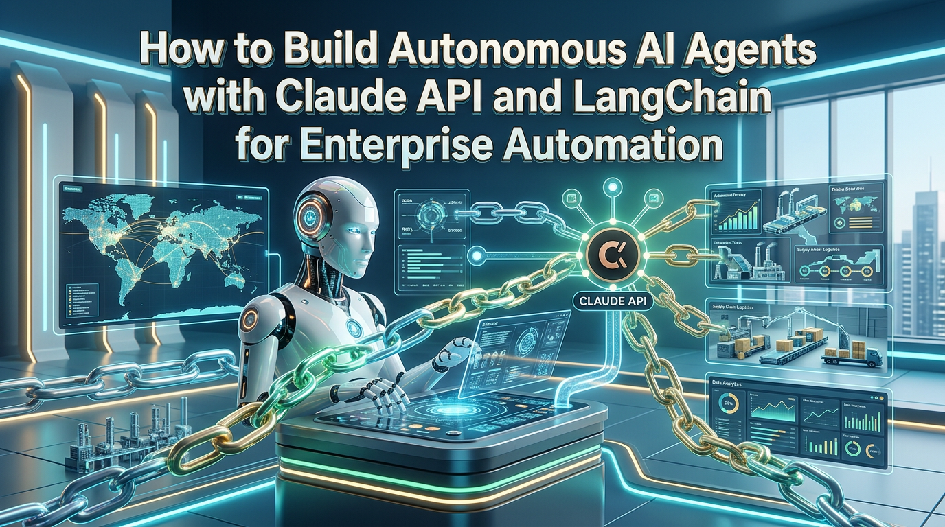 How to Build Autonomous AI Agents with Claude API and LangChain for Enterprise Automation