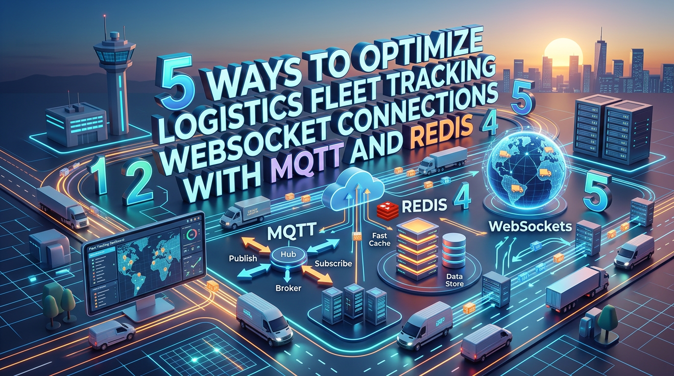 5 Ways to Optimize Logistics Fleet Tracking WebSocket Connections with MQTT and Redis
