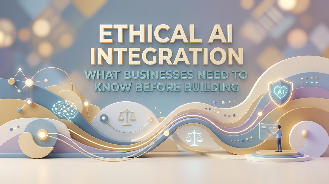 Ethical AI Integration: What Businesses Need to Know Before Building