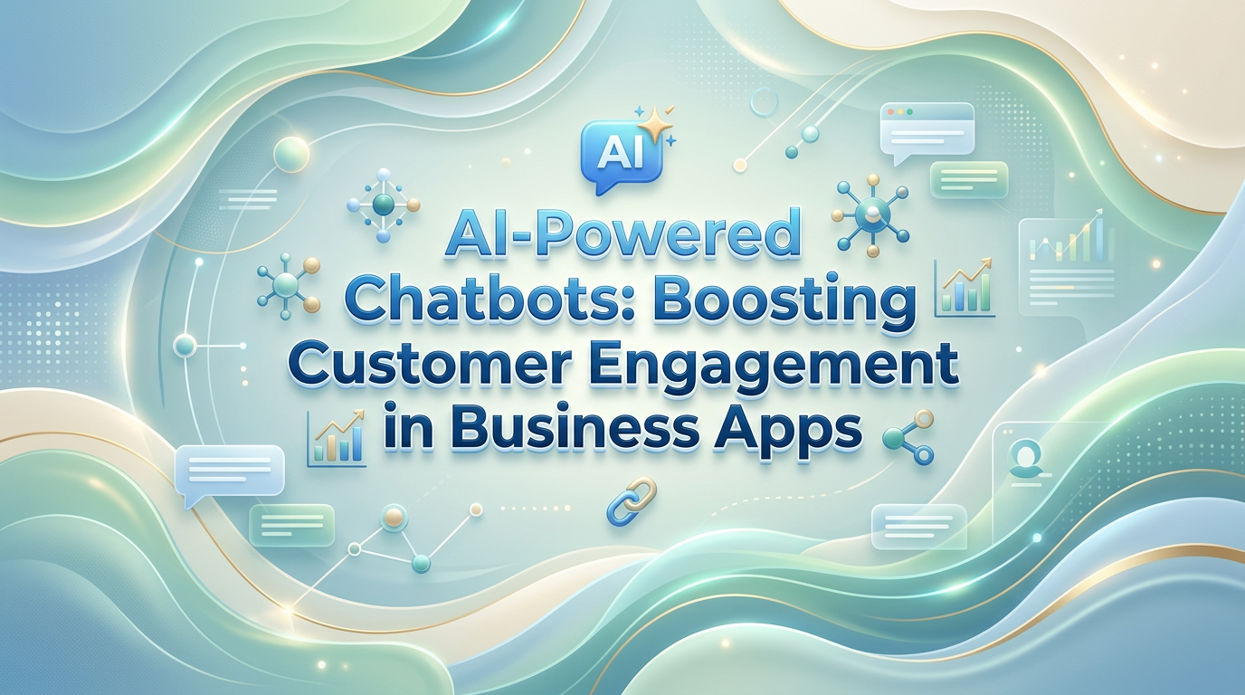 AI-Powered Chatbots: Boosting Customer Engagement in Business Apps