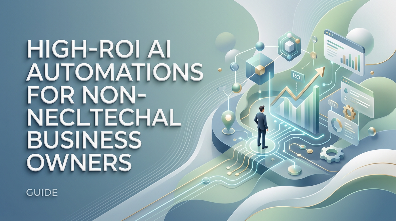High-ROI AI Automations for Non-Technical Business Owners