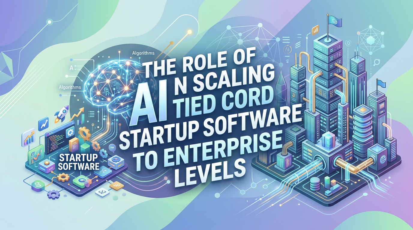 The Role of AI in Scaling Startup Software to Enterprise Levels