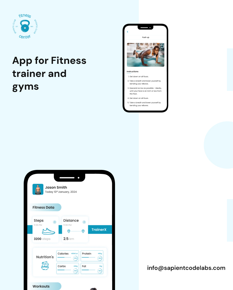 FitConnect - Fitness app for Trainers and Clients