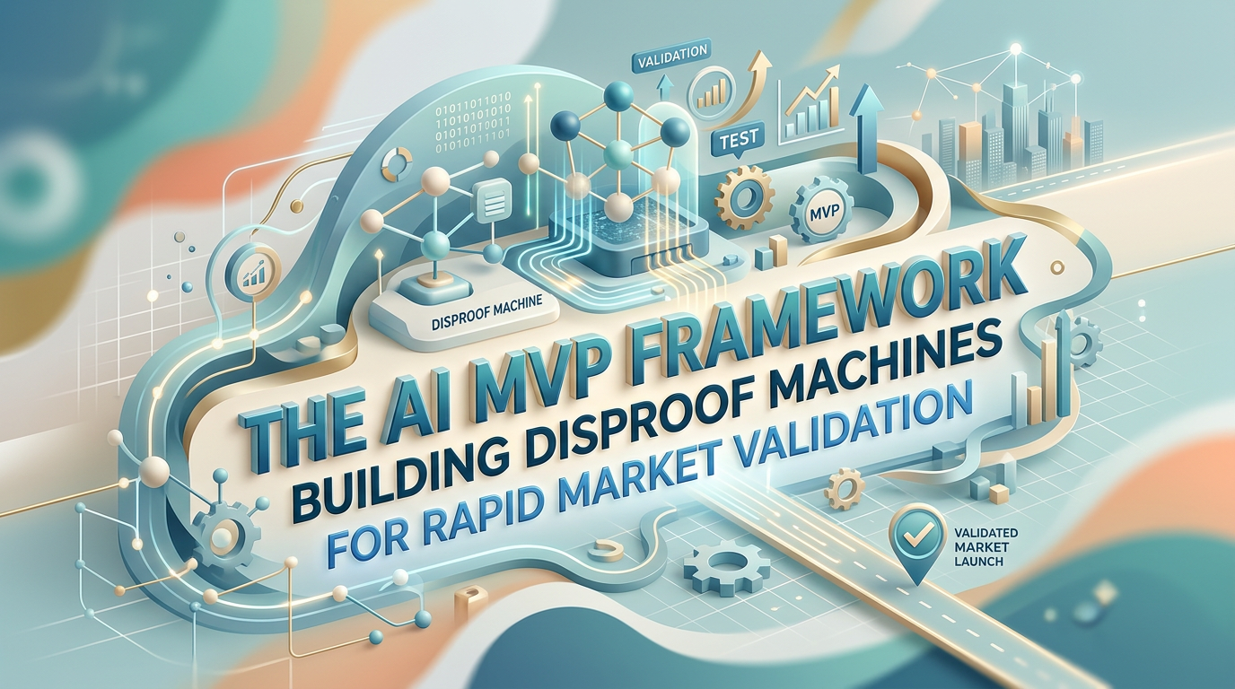 The AI MVP Framework: Building Disproof Machines for Rapid Market Validation