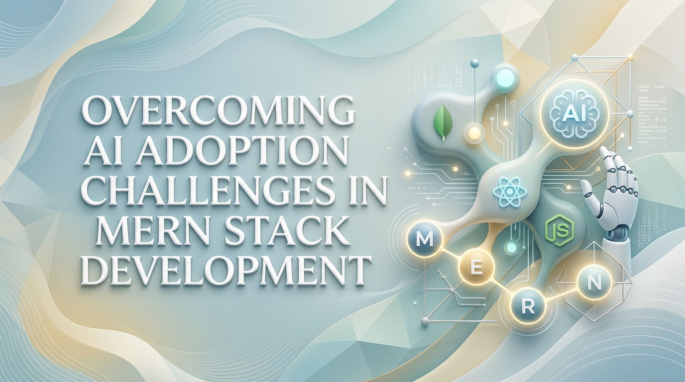 Overcoming AI Adoption Challenges in MERN Stack Development