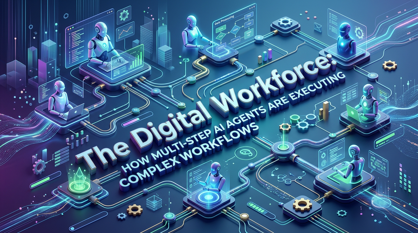 The Digital Workforce: How Multi-Step AI Agents Are Executing Complex Workflows