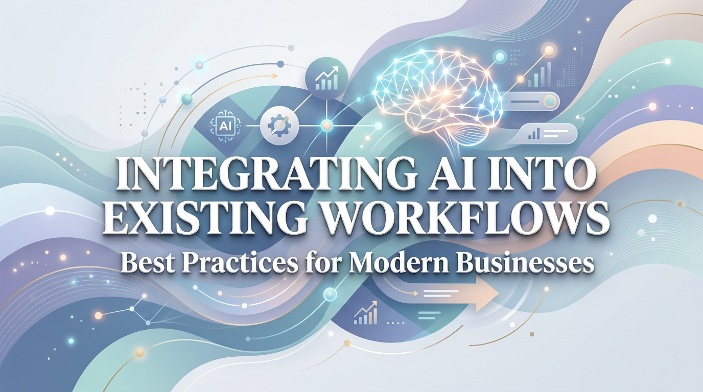 Integrating AI into Existing Workflows: Best Practices for Modern Businesses