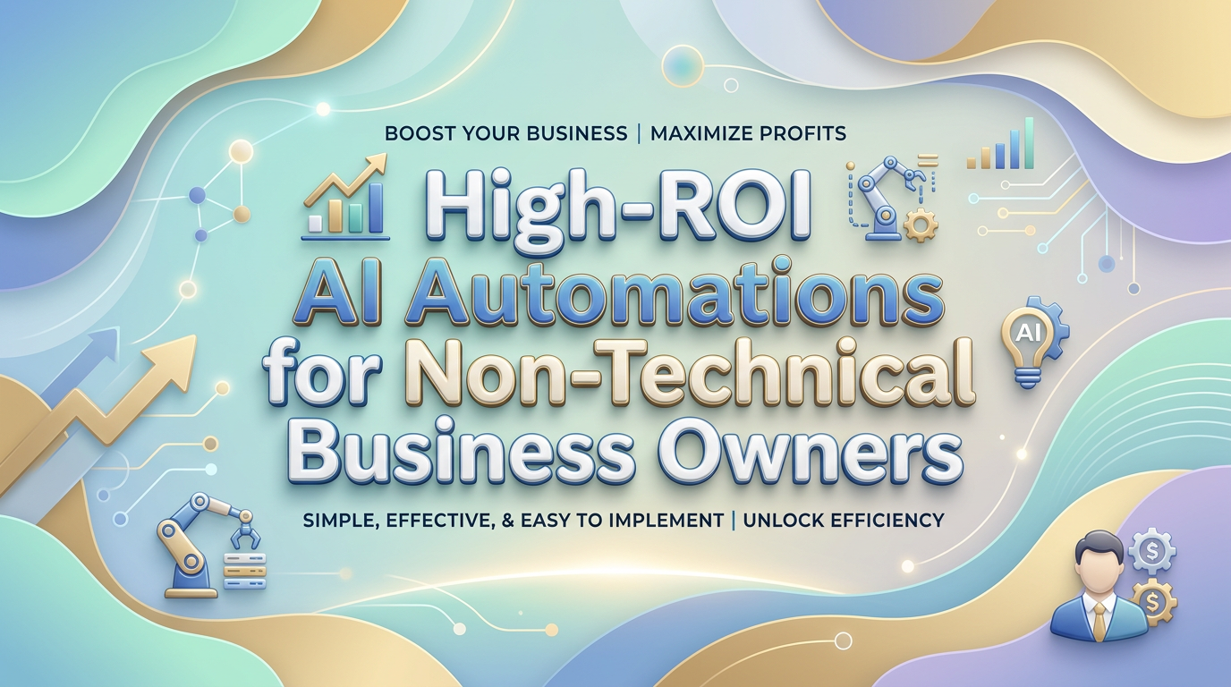 High-ROI AI Automations for Non-Technical Business Owners