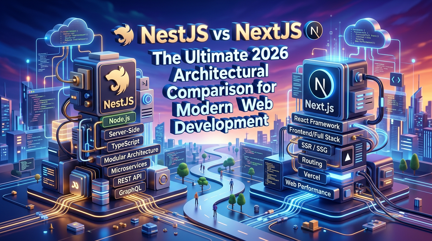 NestJS vs NextJS: The Ultimate 2026 Architectural Comparison for Modern Web Development