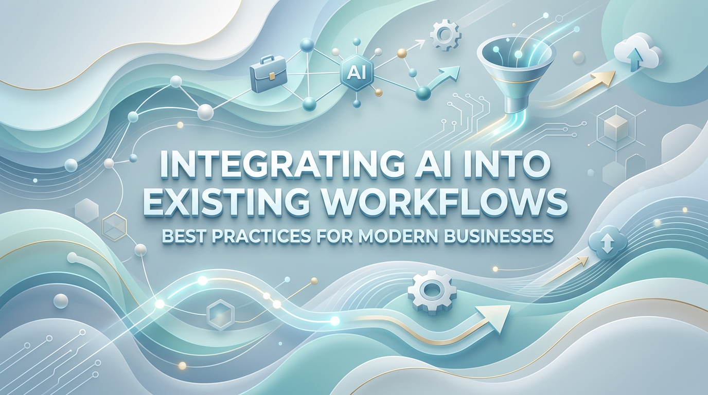 Integrating AI into Existing Workflows: Best Practices for Modern Businesses