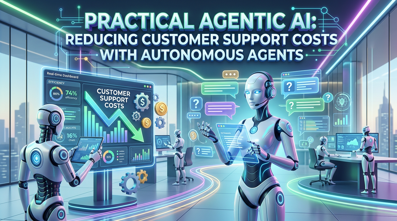Practical Agentic AI: Reducing Customer Support Costs with Autonomous Agents
