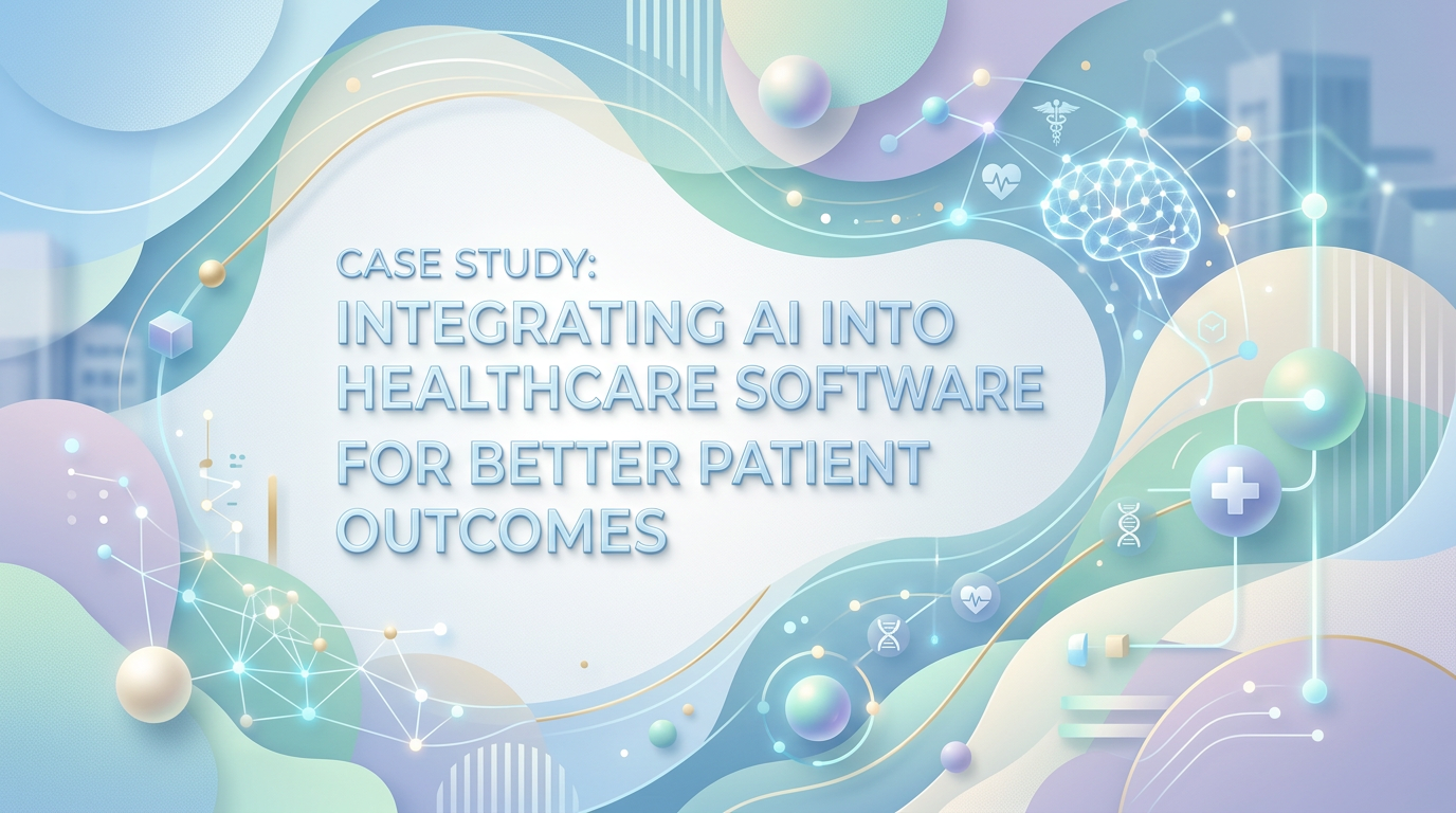 Case Study: Integrating AI into Healthcare Software for Better Patient Outcomes
