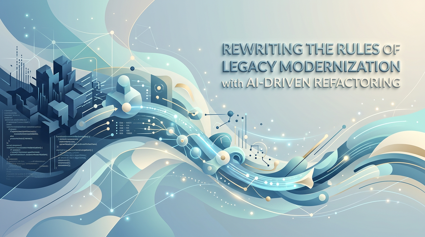 Rewriting the Rules of Legacy Modernization with AI-Driven Refactoring