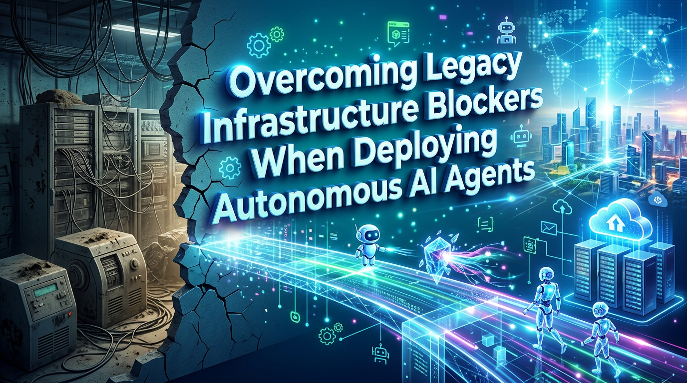 Overcoming Legacy Infrastructure Blockers When Deploying Autonomous AI Agents