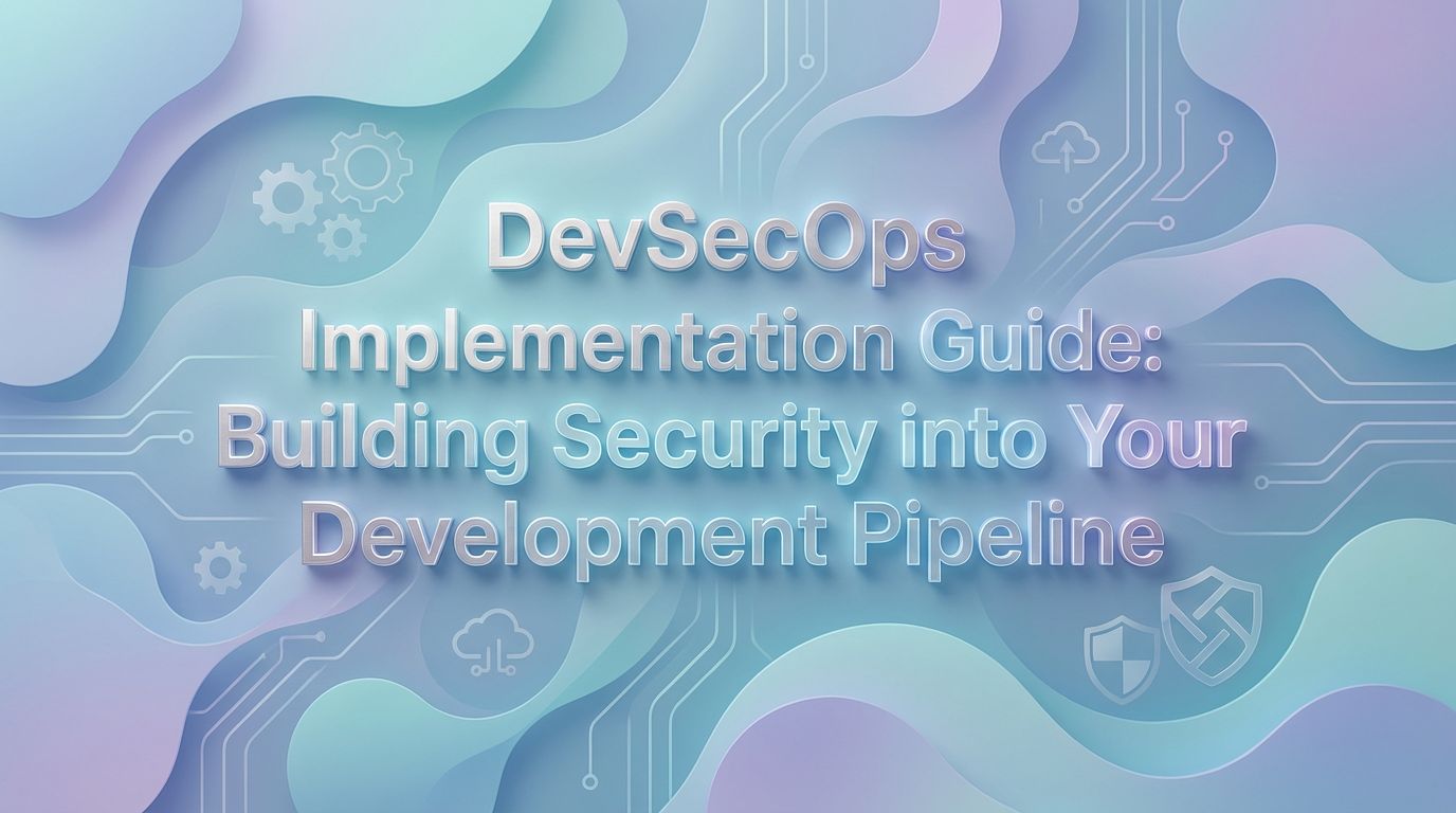 DevSecOps Implementation Guide: Building Security into Your Development Pipeline