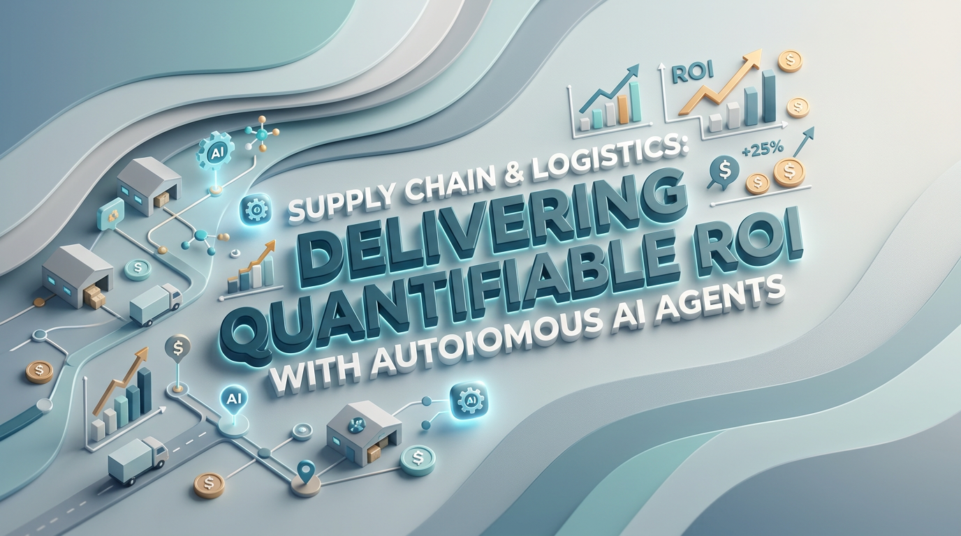 Supply Chain & Logistics: Delivering Quantifiable ROI with Autonomous AI Agents